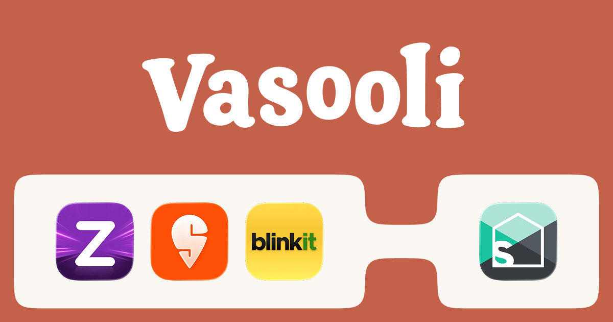 Vasooli Vasooli - Split Grocery Orders